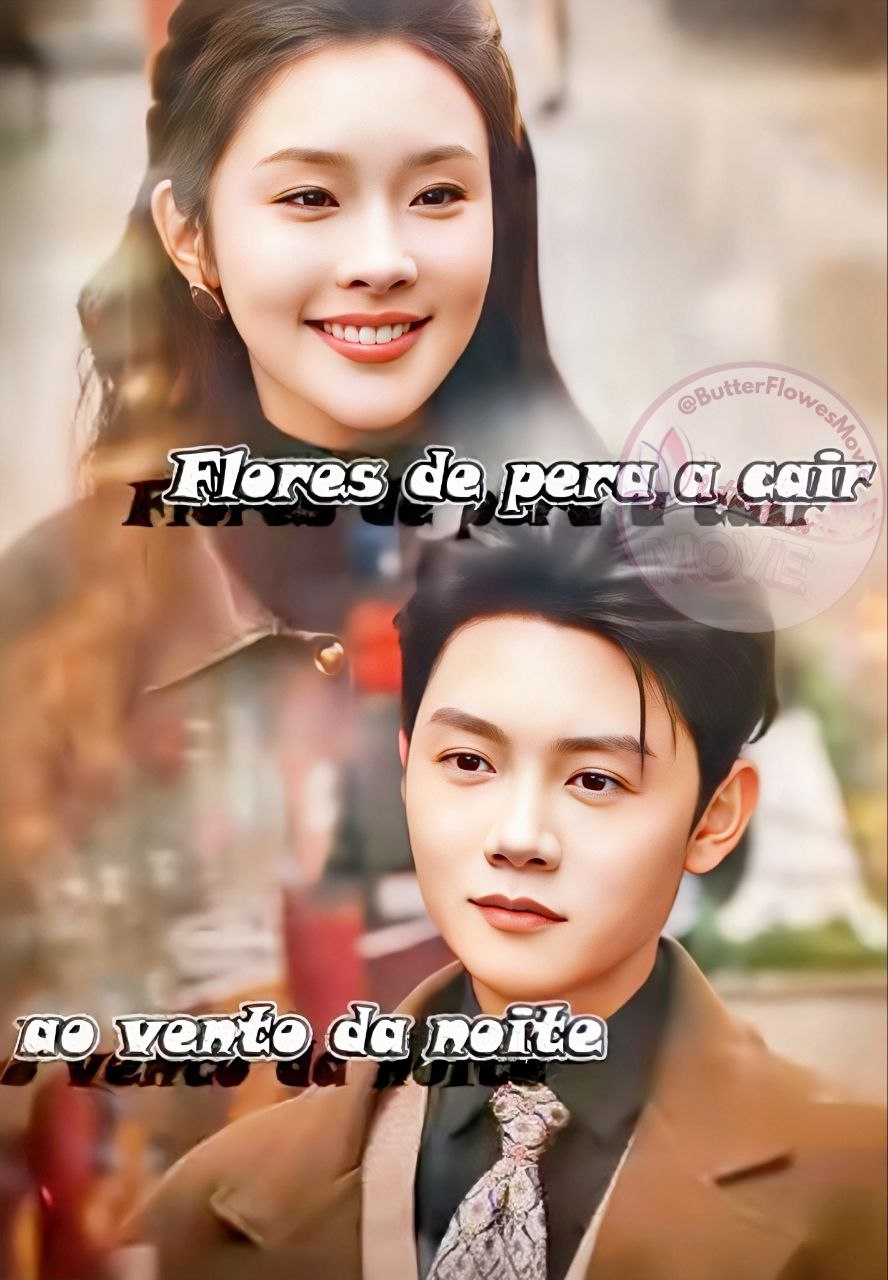 Capa de As flores de pera caem e eu te encontro novamente