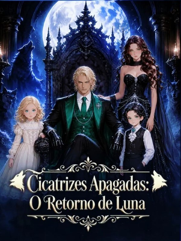 Capa de cicatrizes apagadas:o retorno de luna