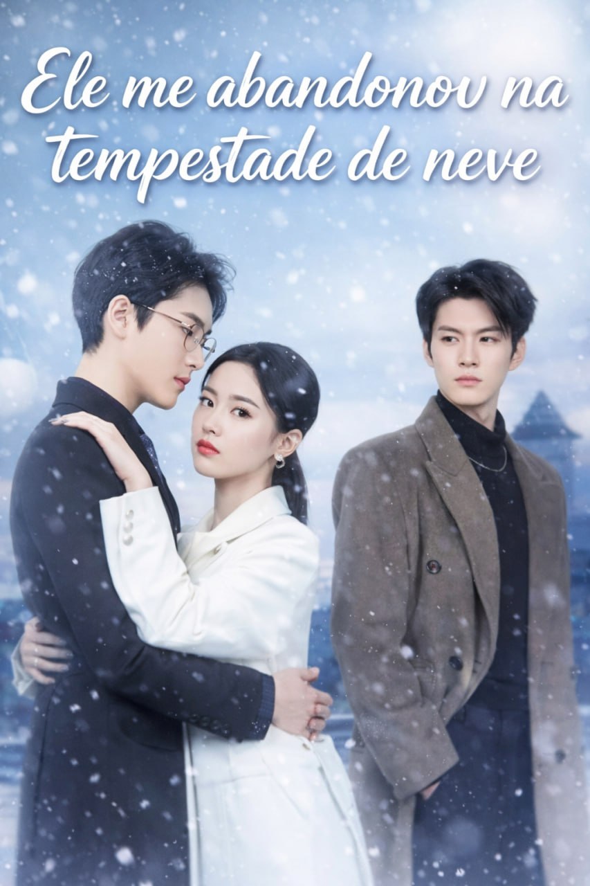 Capa de ELE ME ABANDONOU NA TEMPESTADE DE NEVE