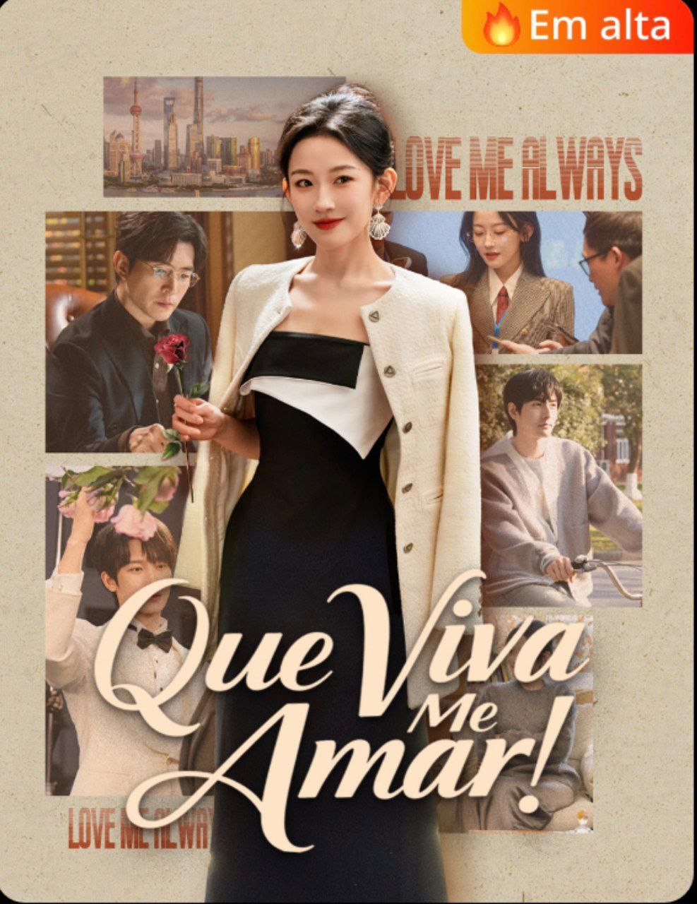 Capa de QUE VIVA ME AMAR