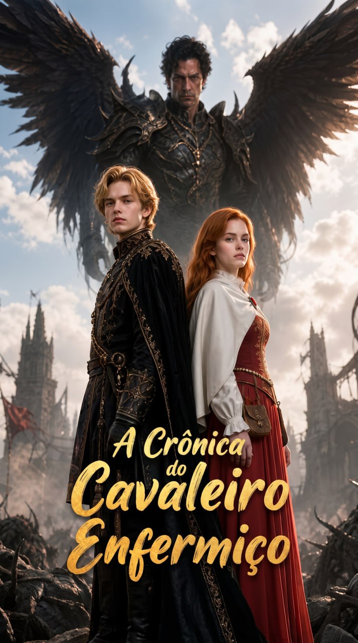 Capa de A Crônica do Cavaleiro Enfermiço