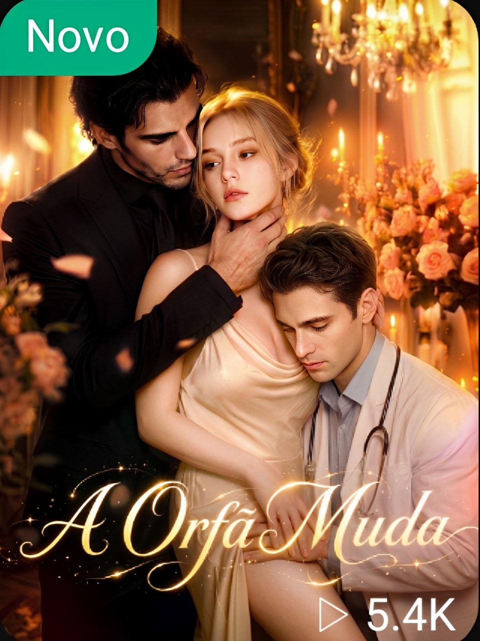 Capa de A ORFÃ MUDA