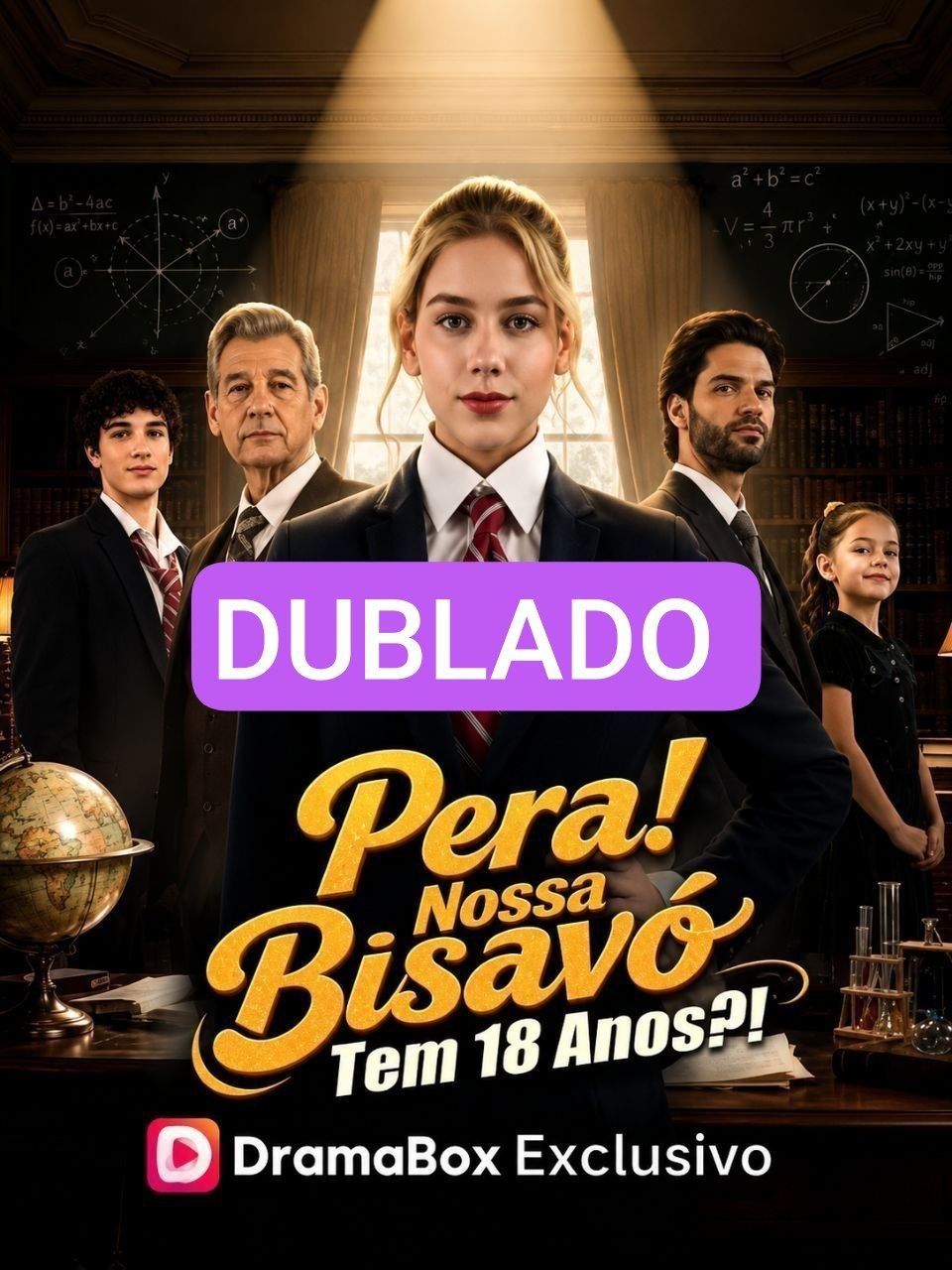 Capa de PERA! NOSSA BISAVÓ TEM 18 ANOS?!