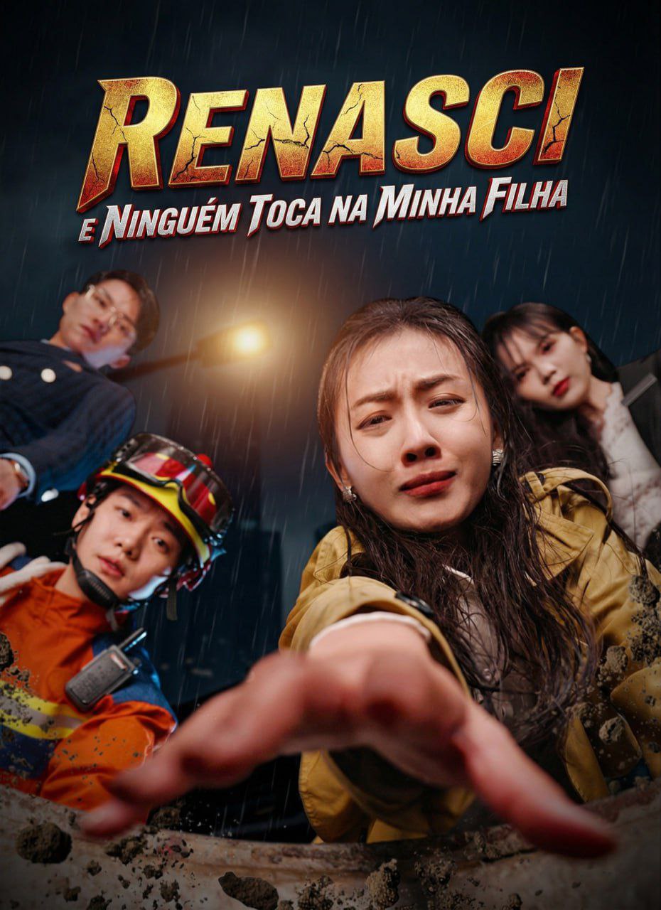 Capa de RENASCI E NINGUÉM TOCA NA MINHA FILHA