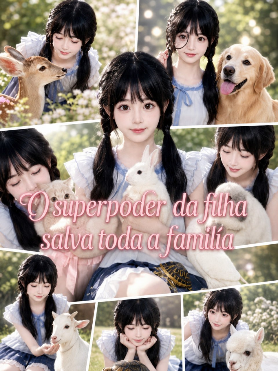 Capa de O SUPERPODER DA FILHA SALVA TODA A FAMILÍA