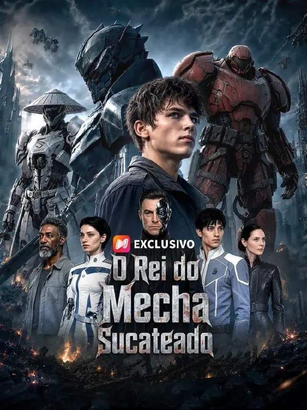 Capa de O REI DO MECHA SUCATEADO