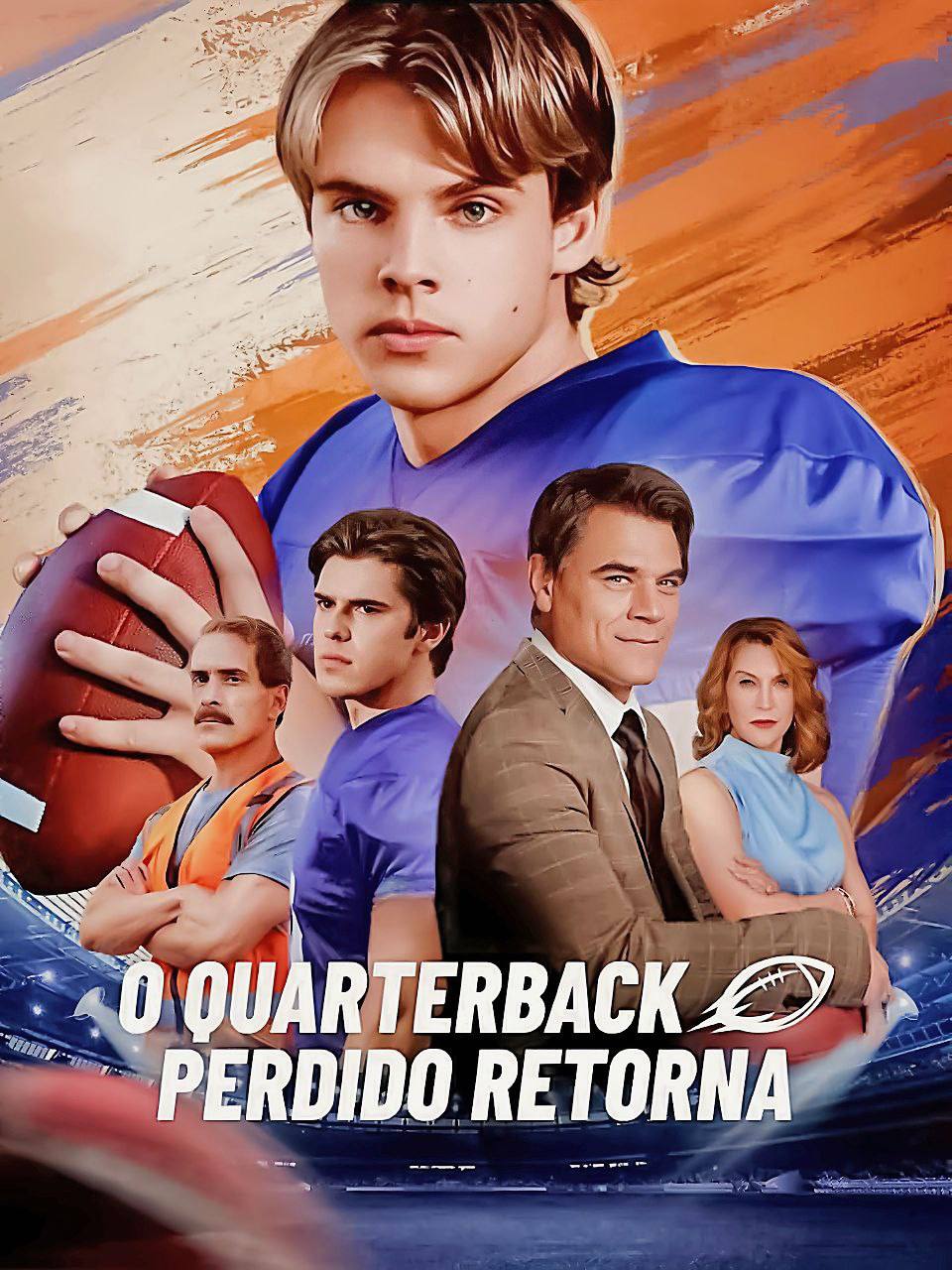 Capa de O QUARTERBACK PERDIDO RETORNA