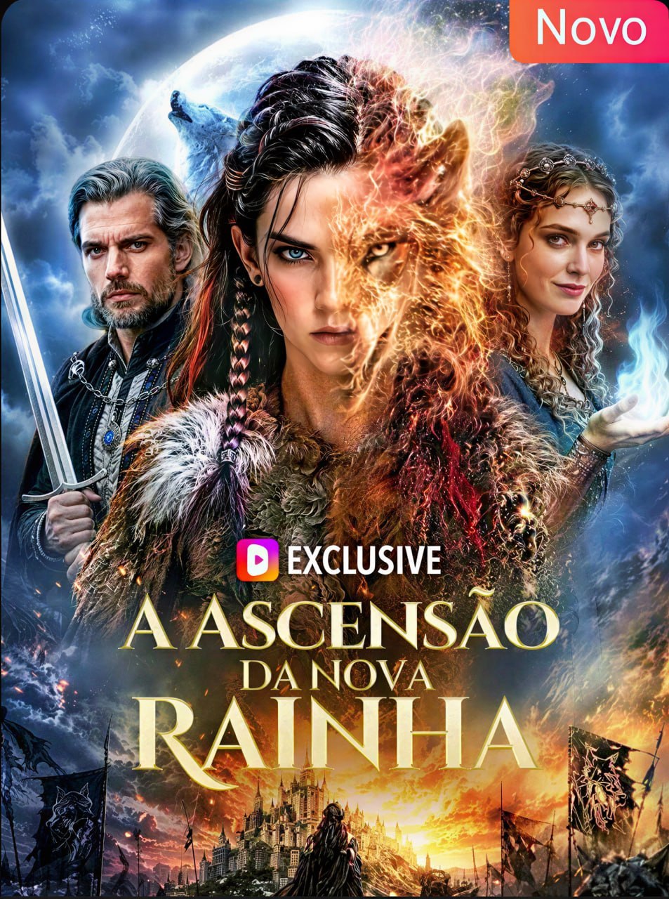 Capa do drama A ASCENSÃO DA NOVA RAINHA