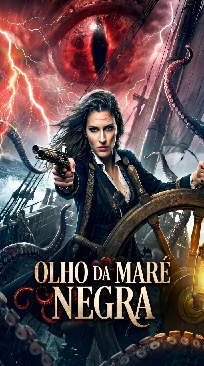 Capa de OLHO DA MARÉ NEGRA