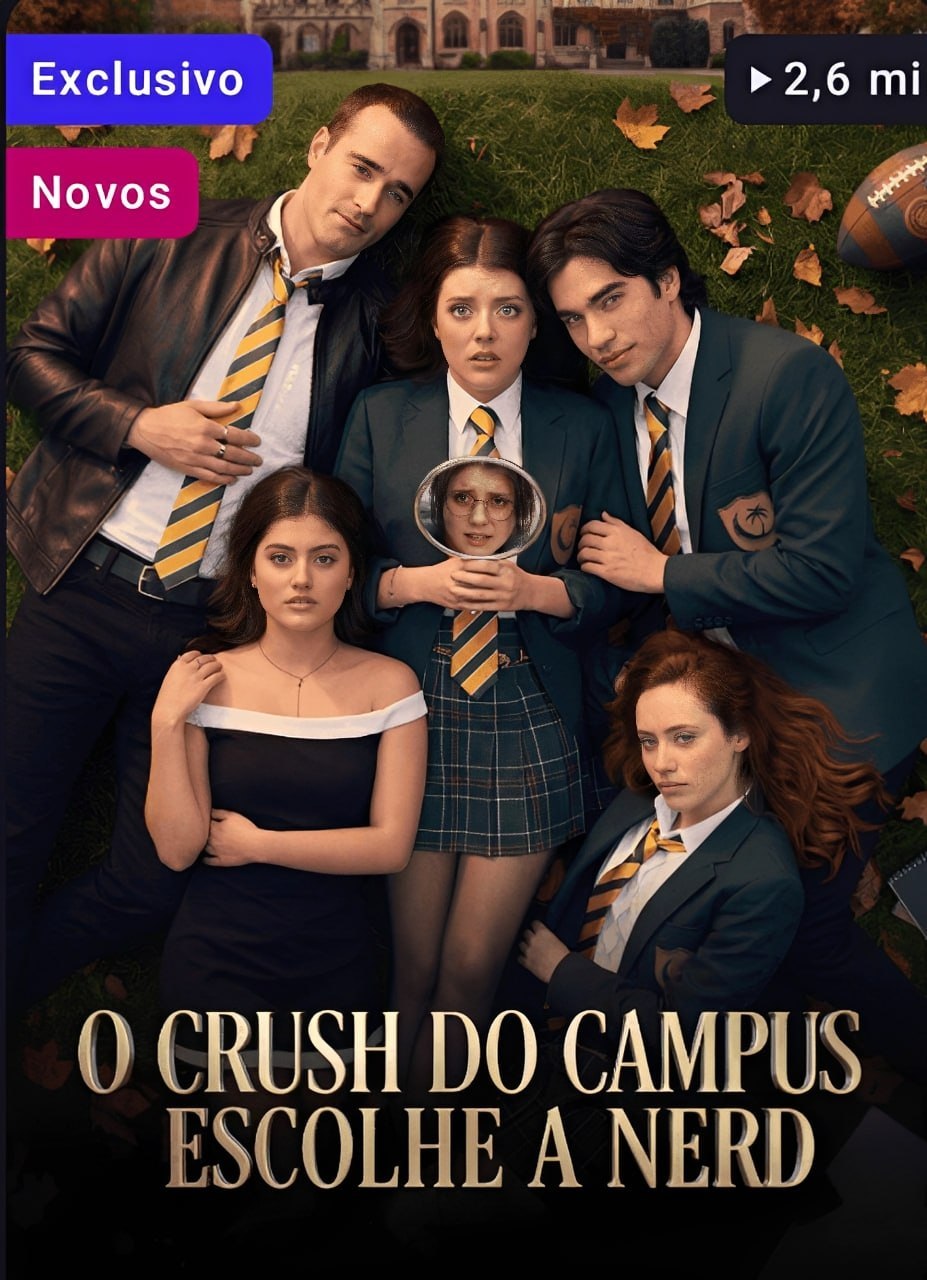 Capa de O CRUSH DO CAMPUS ESCOLHE A NERD