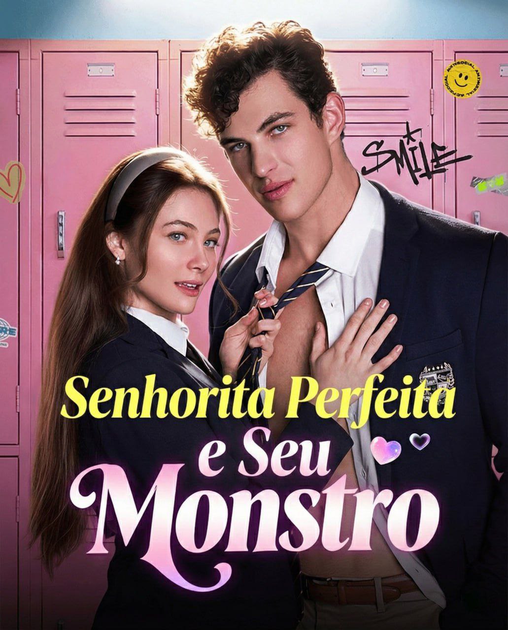 Capa de SENHORITA PERFEITA E SEU MONSTRO