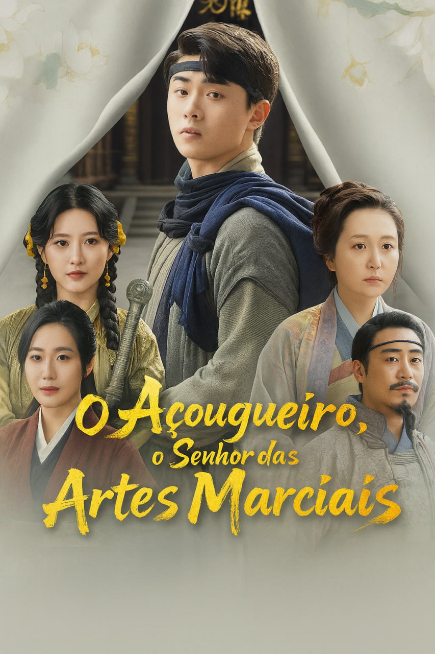 Capa de O AÇOUGUEIRO O SENHOR DAS ARTES MARCIAIS