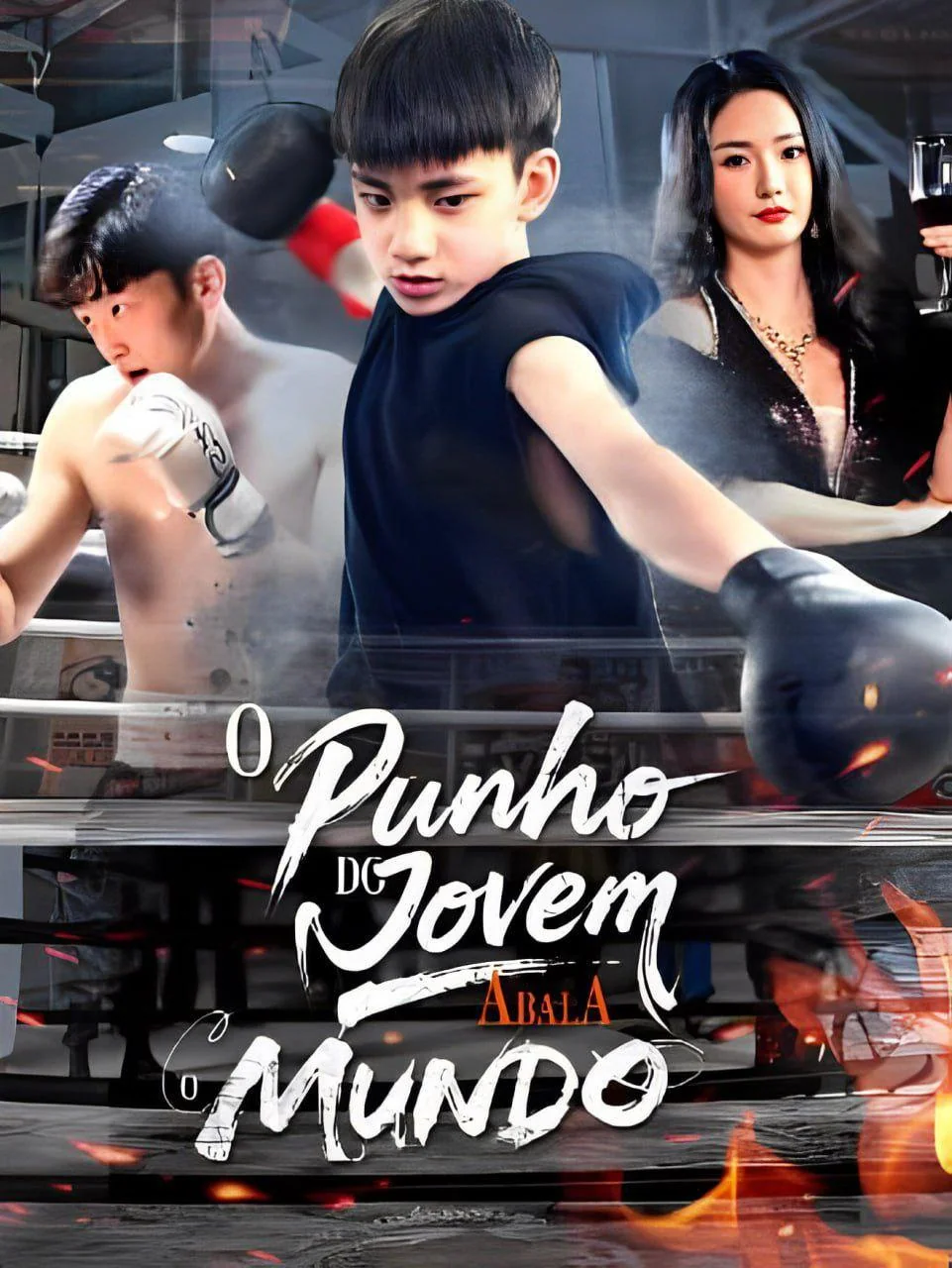 Capa de O Punho do Jovem Abala o Mundo