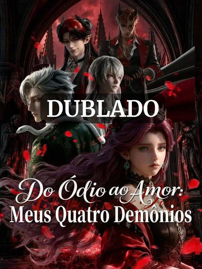 Capa de DO ÓDIO AO AMOR MEUS QUATRO DEMÔNIOS