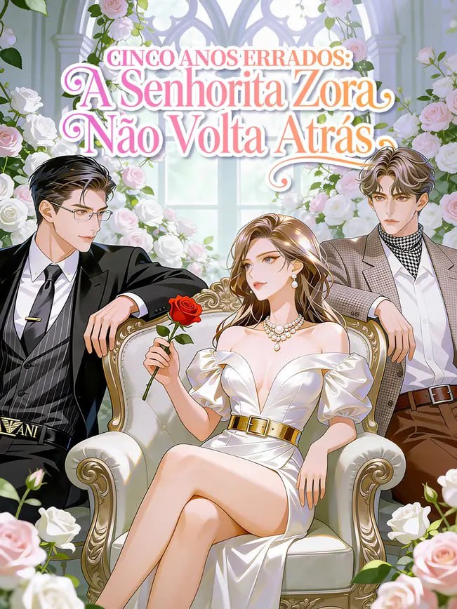 Capa de CINCO ANOS ERRADOS A SENHORA ZORA NÃO VOLTA ATRÁS