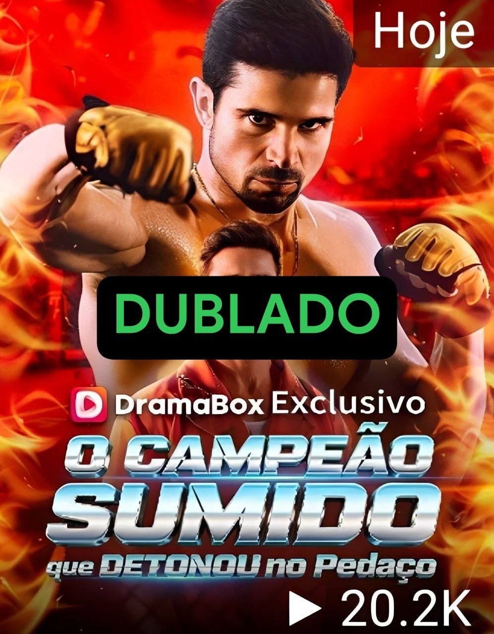 Capa de O CAMPEÃO SUMIDO QUE DETONOU NO PEDAÇO